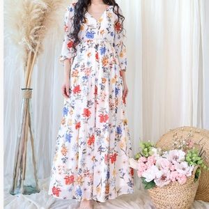 Country Floral Dress